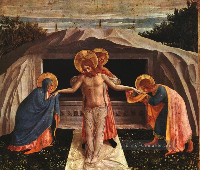 Grablegung 1438 Renaissance Fra Angelico Ölgemälde